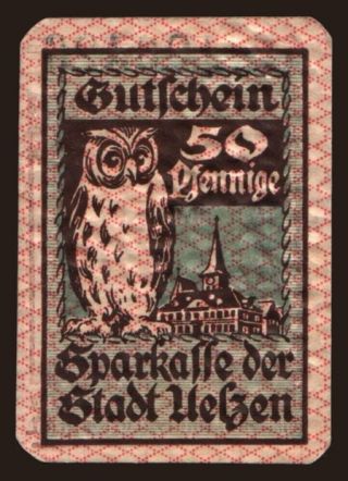 Uelzen, 50 Pfennig, 1920