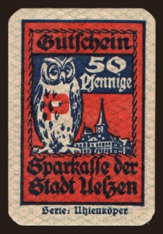 Uelzen, 50 Pfennig, 1922
