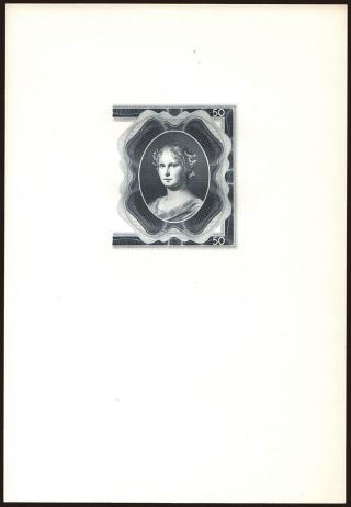 50 korun, 1940, black print