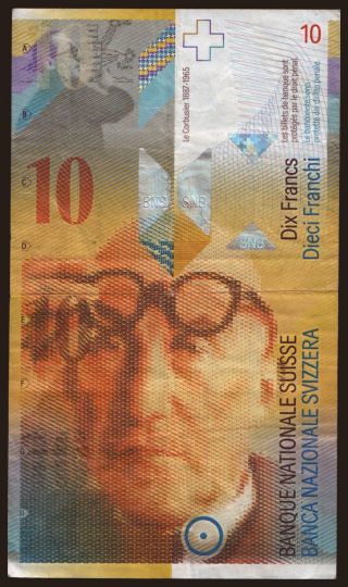 10 francs, 1995