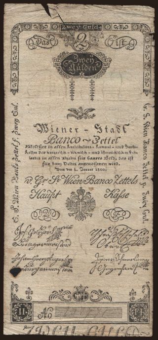 2 Gulden, 1800