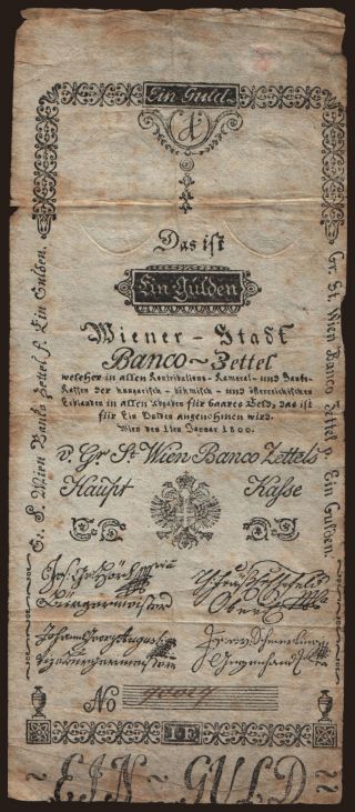 1 Gulden, 1800