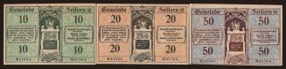 Zeillern, 10, 20, 50 Heller, 1920
