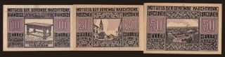 Marchtrenk, 10, 20, 50 Heller, 1920