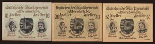 Oberndorf, 10, 20, 50 Heller, 1920