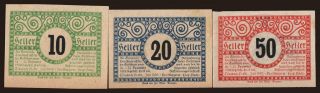 Treubach, 10, 20, 50 Heller, 1920