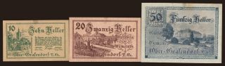Ober-Graffendorf, 10, 20, 50 Heller, 1920