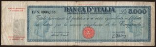 5000 lire, 1947