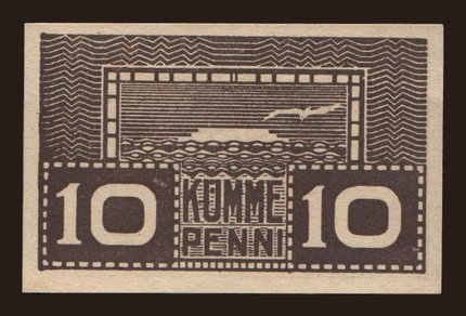 10 penni, 1919