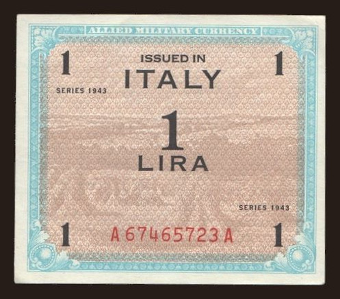 1 lira, 1943