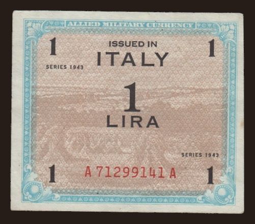 1 lira, 1943