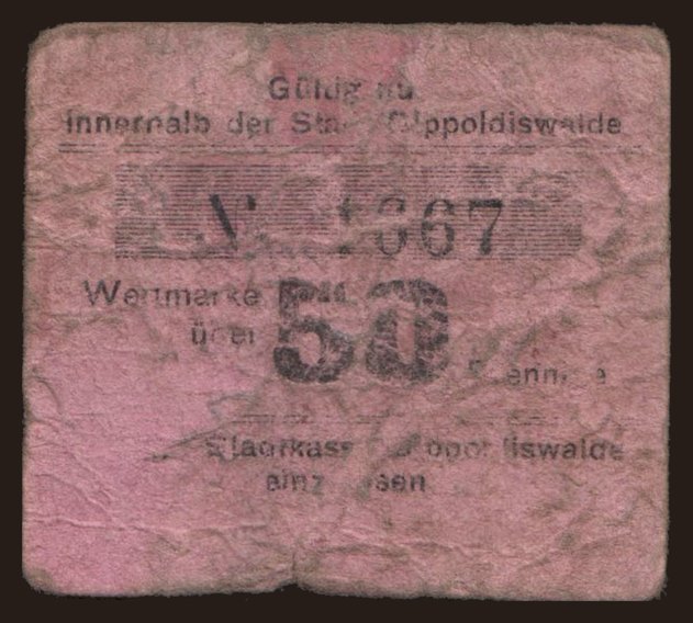Dippoldiswalde, 50 Pfennig, 1917