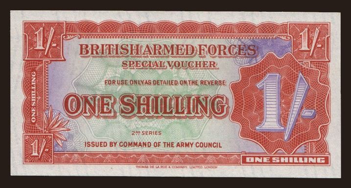 BAF, 1 shilling, 1961
