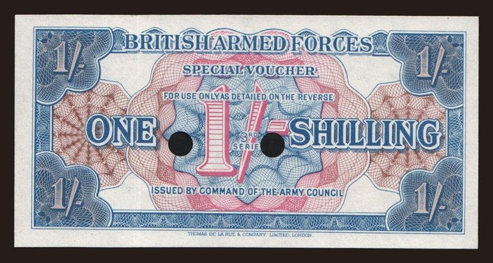 BAF, 1 shilling, 1956