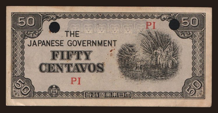 50 centavos, 1942