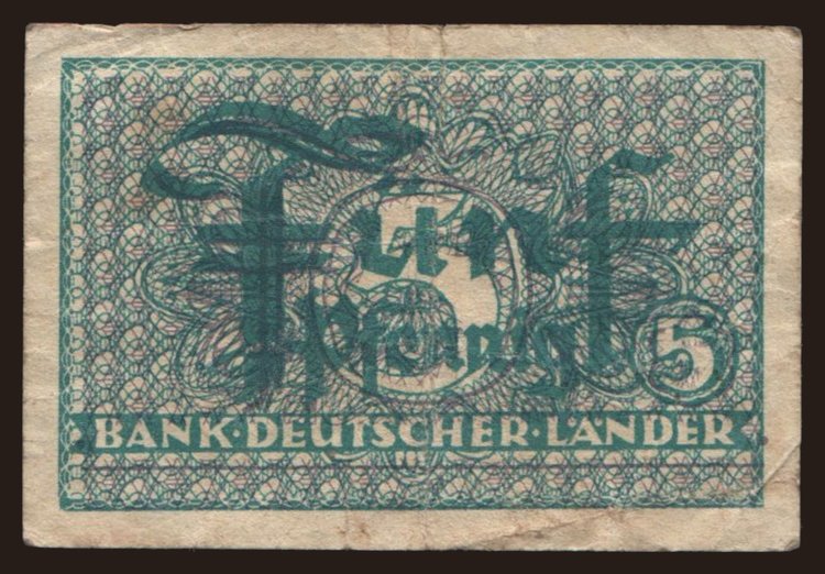 5 Pfennig, 1948