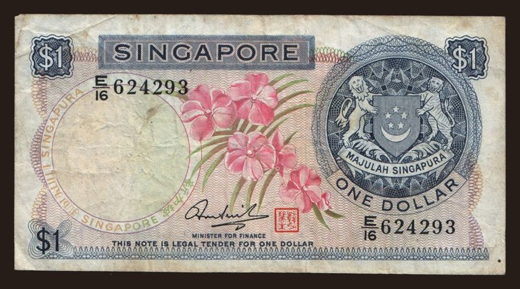 1 dollar, 1972