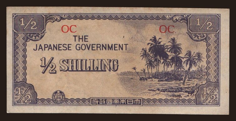 1/2 shilling, 1942