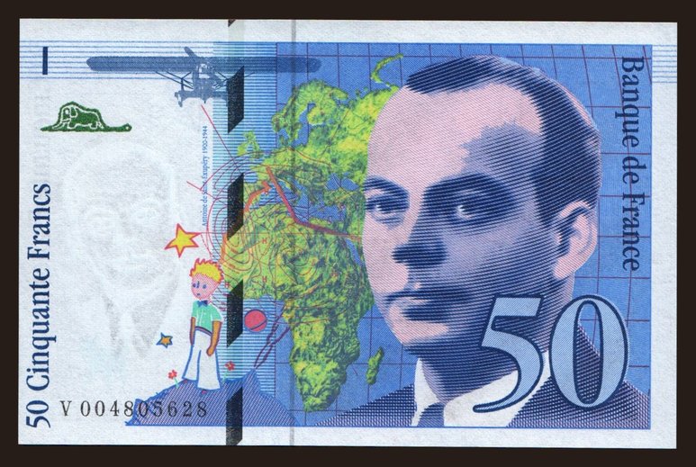 50 francs, 1992