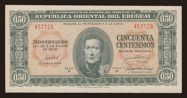 50 centesimos, 1939
