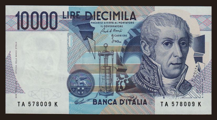 10.000 lire, 1984