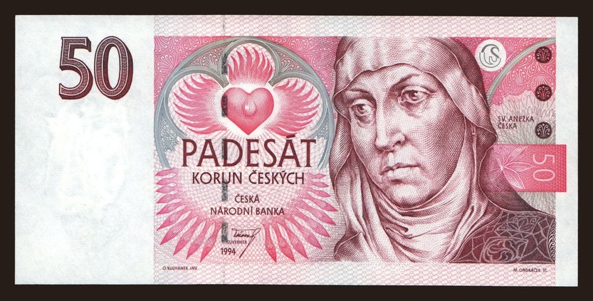 50 korun, 1994