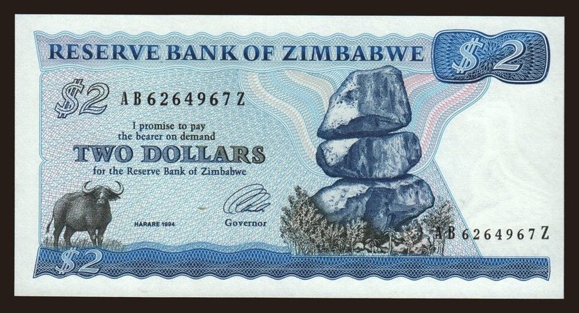 2 dollars, 1994