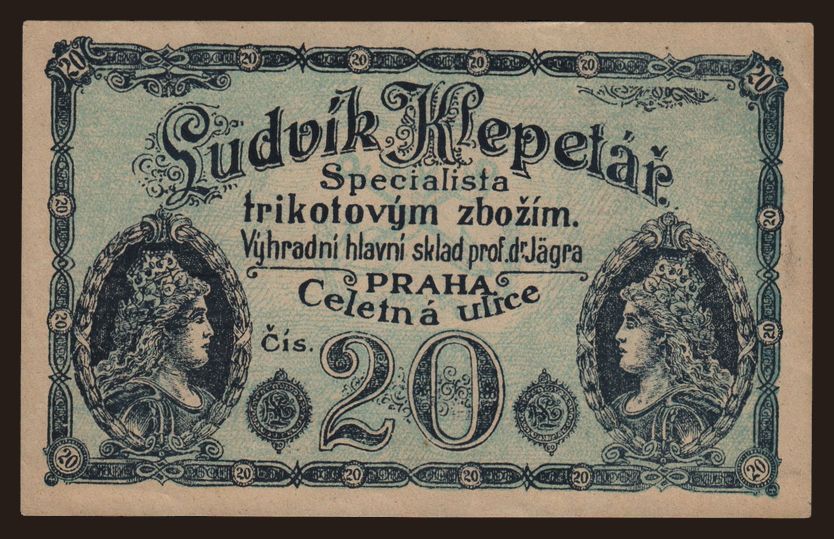 Reklama/ Ludvík Klepetář, 20, 191?