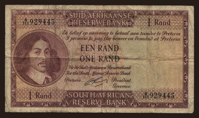 1 rand, 1962