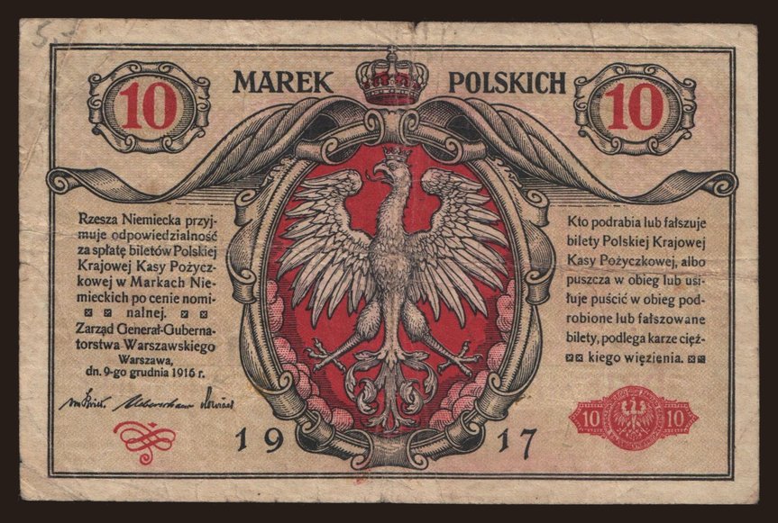 10 marek, 1916