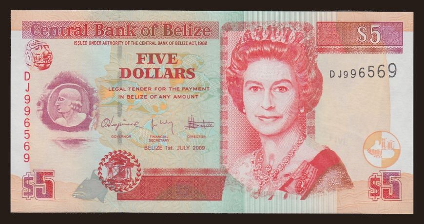 5 dollars, 2009