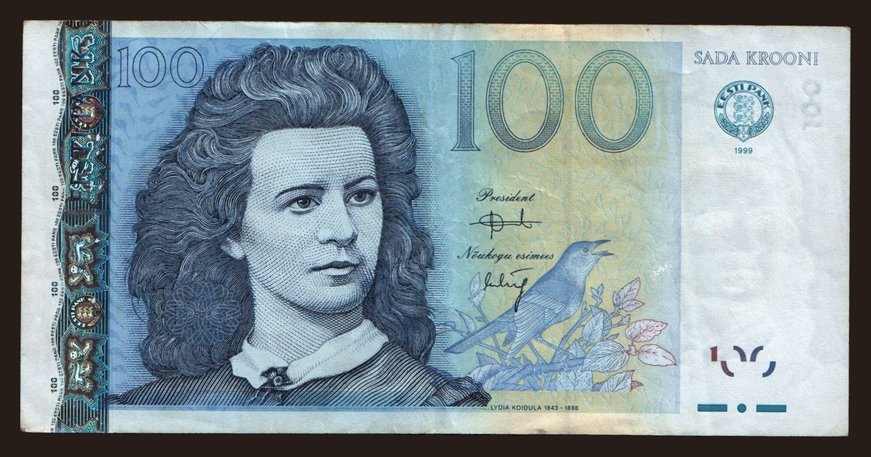 100 krooni, 1999