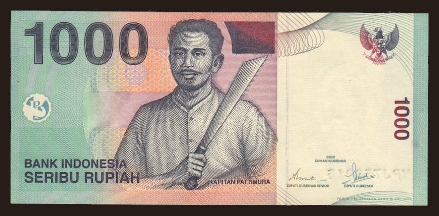 1000 rupiah, 2000