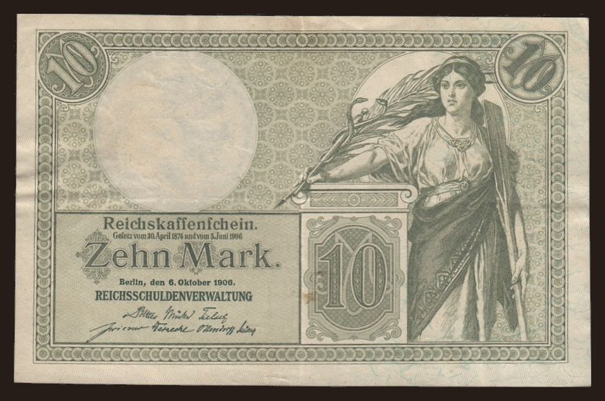 10 Mark, 1906
