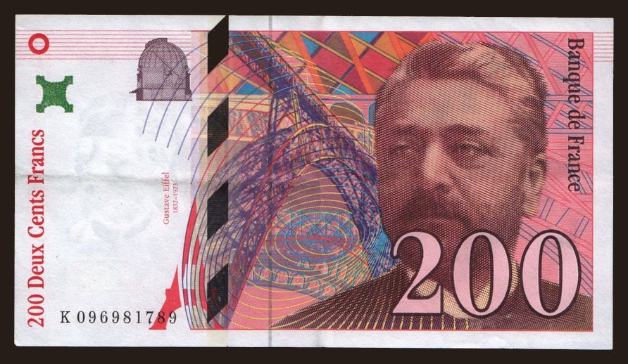 200 francs, 1999