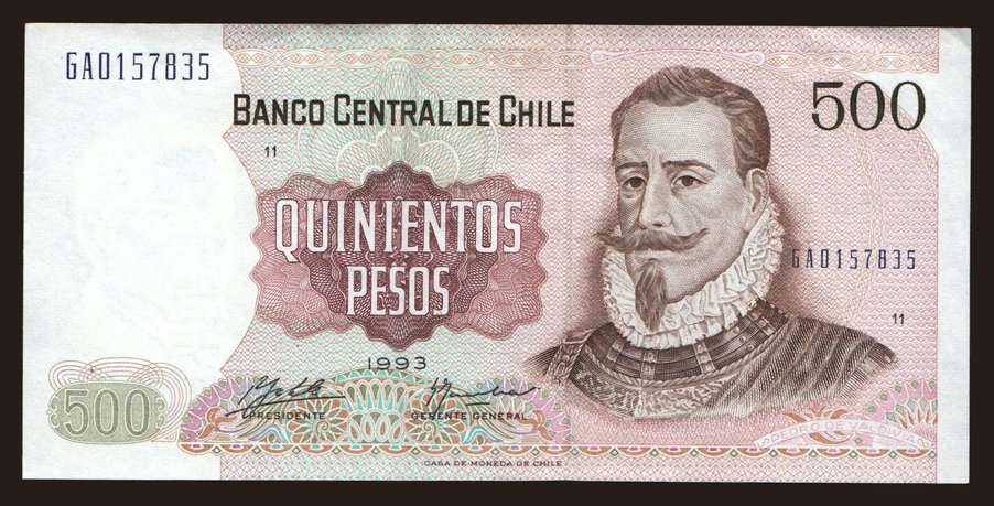 500 escudos, 1993