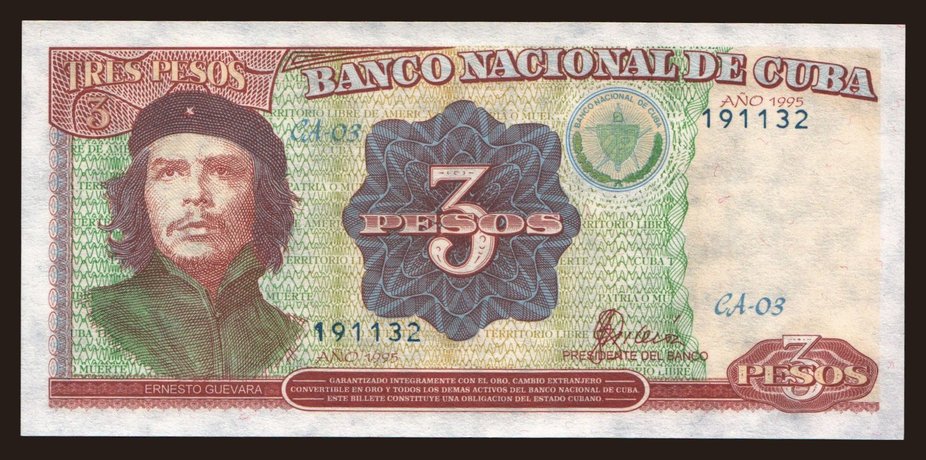 3 pesos, 1995