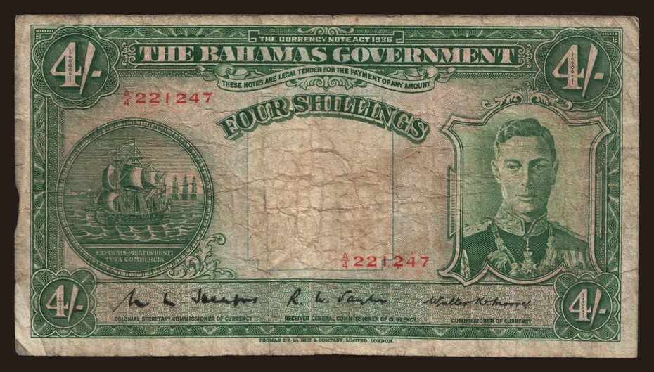 4 shillings, 1936