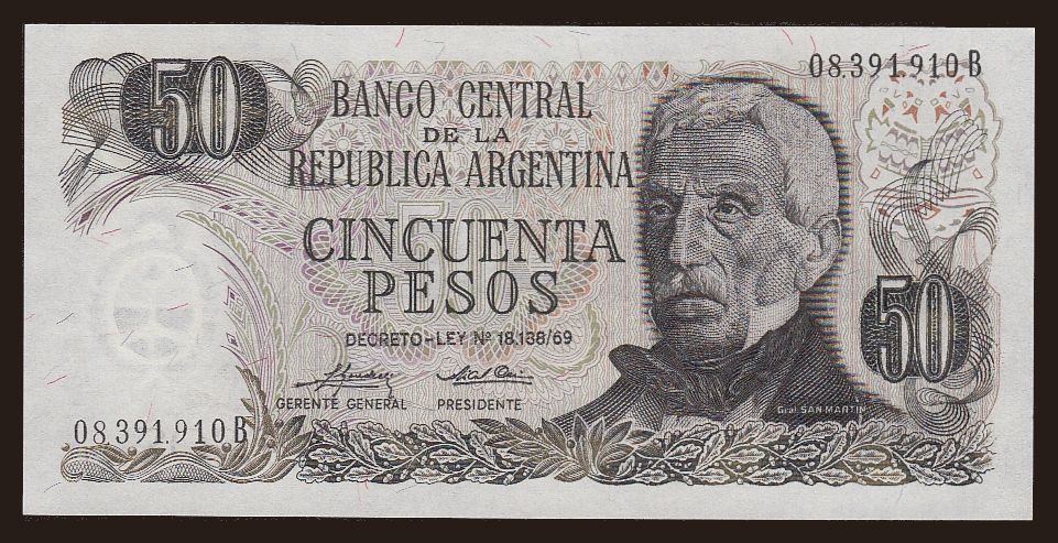50 pesos, 1976