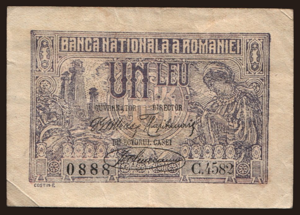 1 leu, 1920