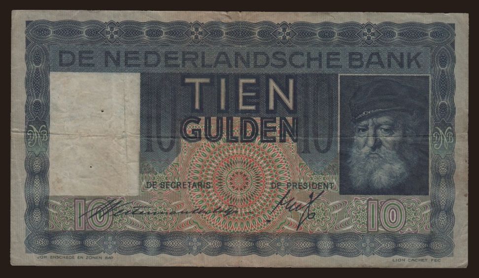 10 gulden, 1935