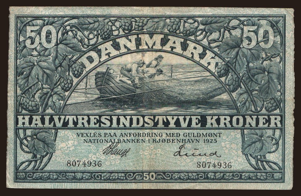 50 kroner, 1925
