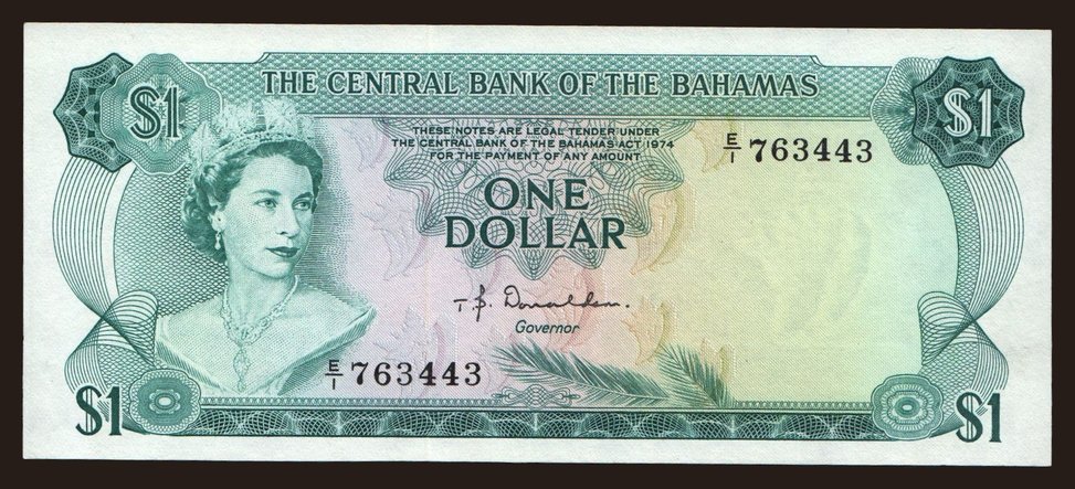 1 dollar, 1974