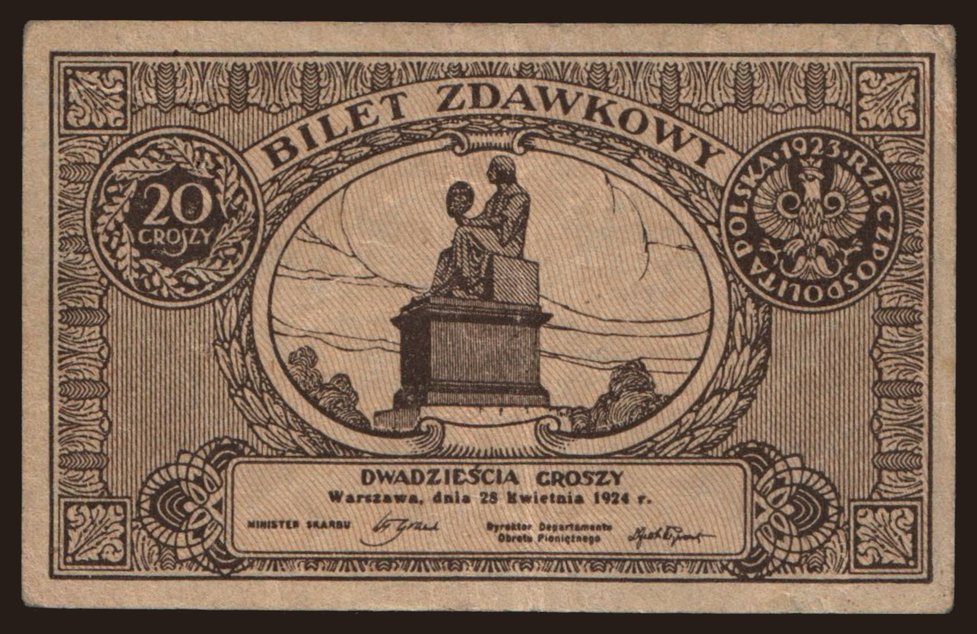 20 groszy, 1924