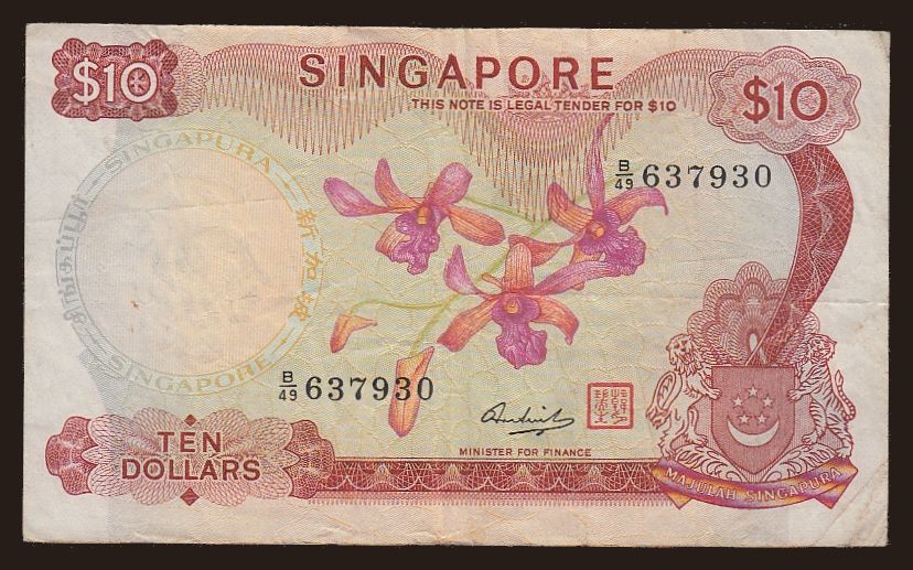 10 Dollars 1973 Notafilia kp