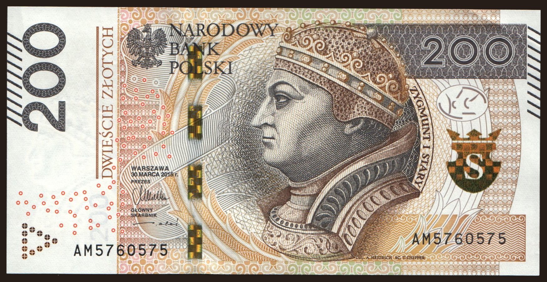 200 zlotych, 1994 | notafilia-kp.com