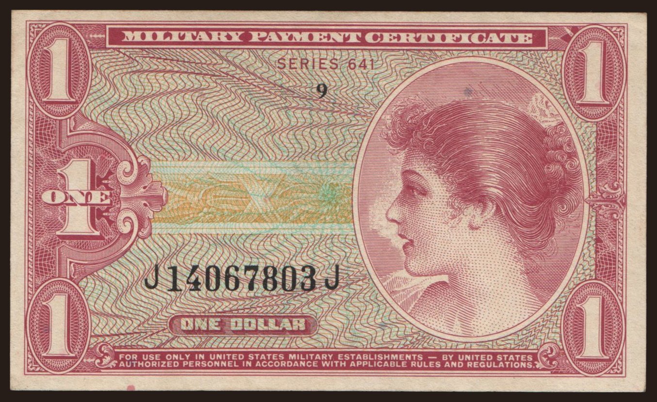 MPC, 1 dollar, 1965 | notafilia-kp.com