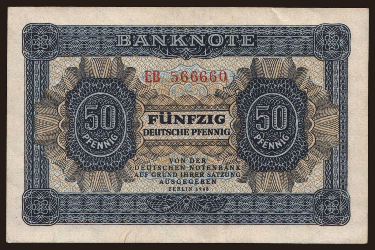 50 Pfennig, 1948 | notafilia-kp.com