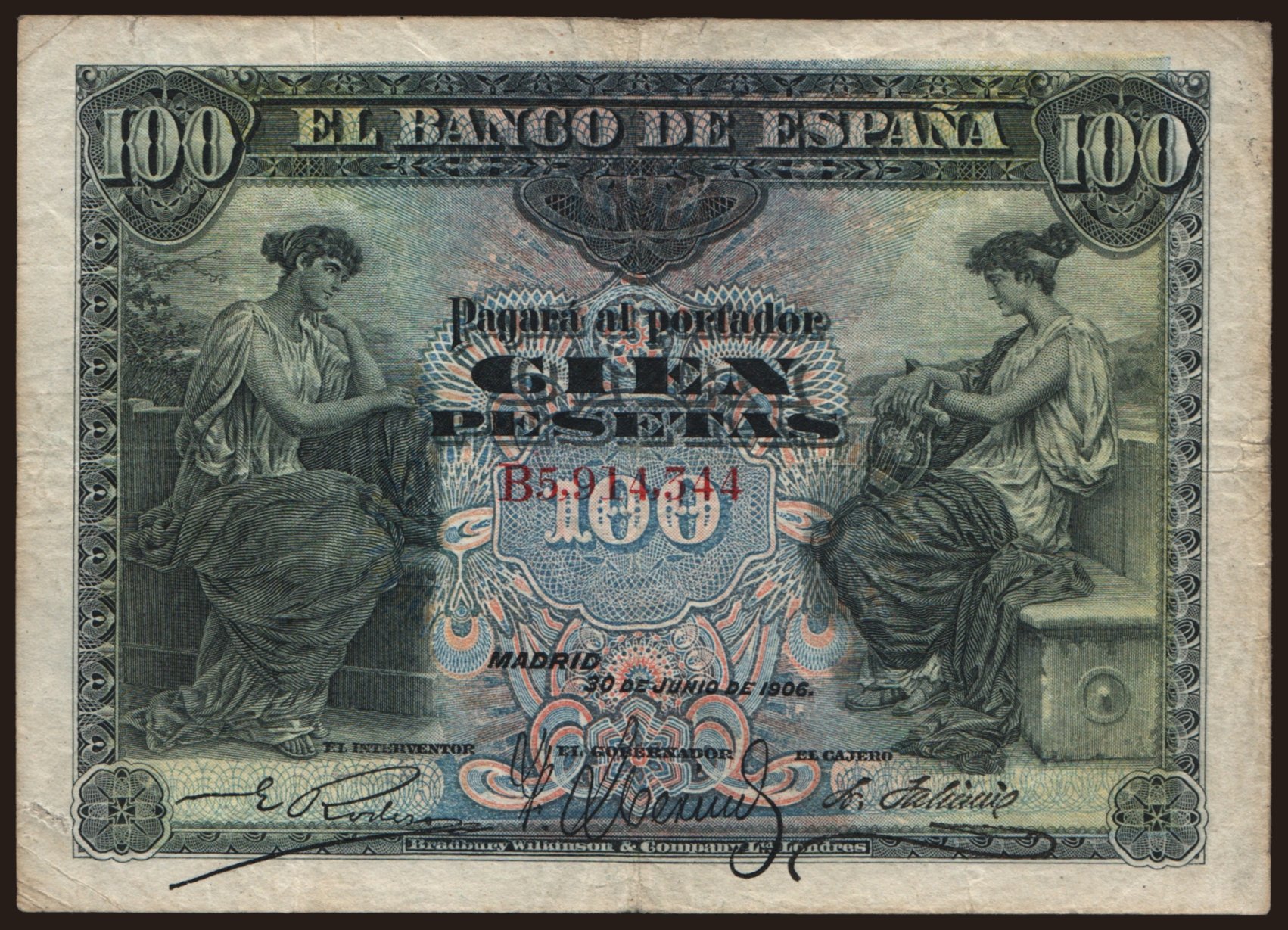 Старинные купюры. 100 Песет Испания. Купюра Испания ,100 песет. 50 Песет 1906. Старинные банкноты.